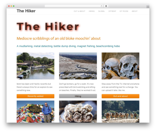 Theme WordPress Beaver Builder Theme - thehiker.co.uk