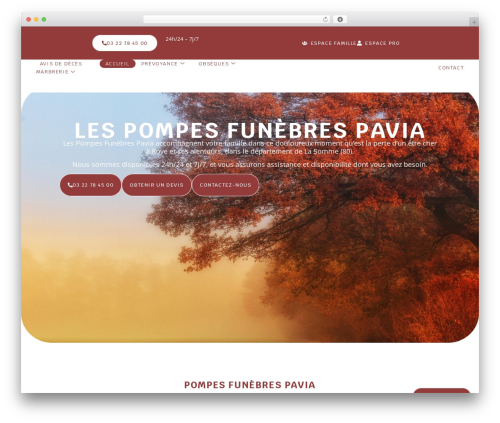 Obituary spp WordPress plugin - pompes-funebres-pavia.com