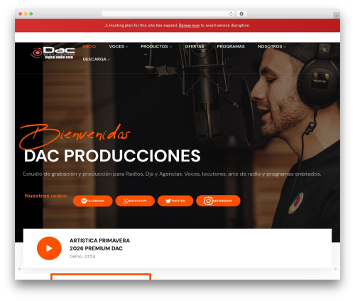 Media Player Addons for Elementor (media-player-addons-for-elementor) free WordPress plugin - dacproducciones.com Media Player Addons for Elementor (media-player-addons-for-elementor) free WordPress plugin - dacproducciones.com