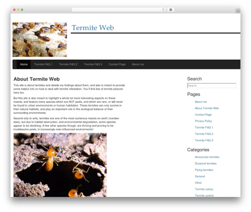 Ultimatum WordPress theme - termiteweb.com