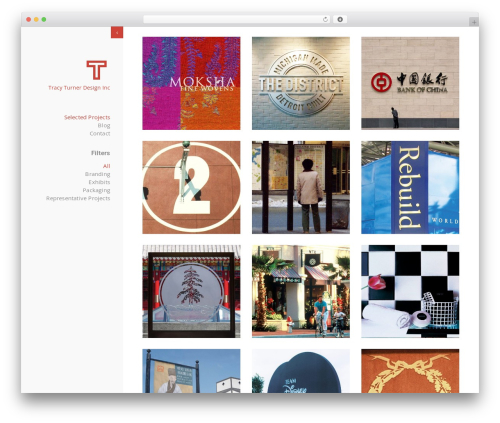 WordPress theme HyperX - tracyturnerdesign.com