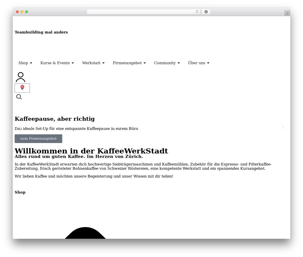WordPress theme Hello Elementor - kaffeewerkstadt.ch WordPress theme Hello Elementor - kaffeewerkstadt.ch