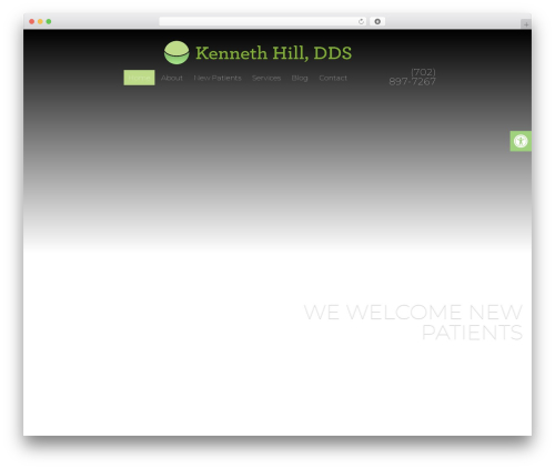 WordPress theme Parent Theme - kennethhilldds.com
