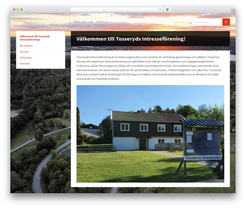 WordPress theme TownPress - tosseryd.org