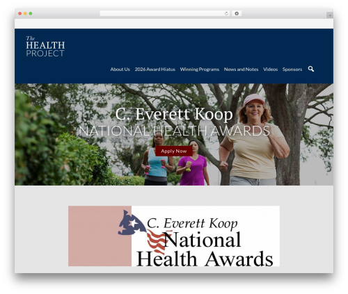 WordPress theme Whitespace Pro Theme - thehealthproject.com