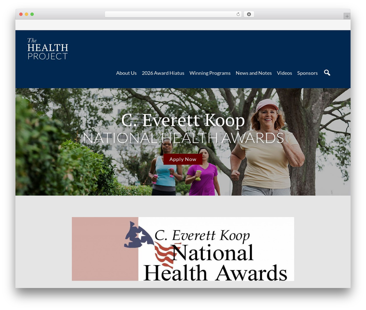 WordPress theme Whitespace Pro Theme - thehealthproject.com
