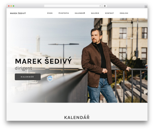 Zample WordPress theme - mareksedivy.cz