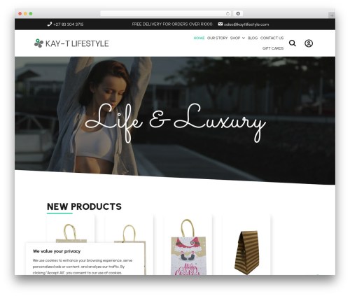Beaver Builder Theme WordPress ecommerce theme - kaytlifestyle.com