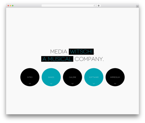 Minimable WordPress theme - mediawitschi.ch