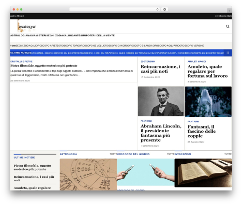 MXDesign Network theme WordPress - esoterya.com