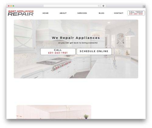 Showit WordPress theme - eastappliance.com