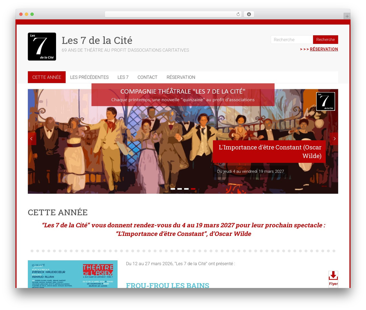 Accelerate WordPress theme - les7delacite.com