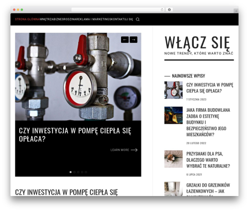 almighty best WordPress theme - wlacz-sie.pl