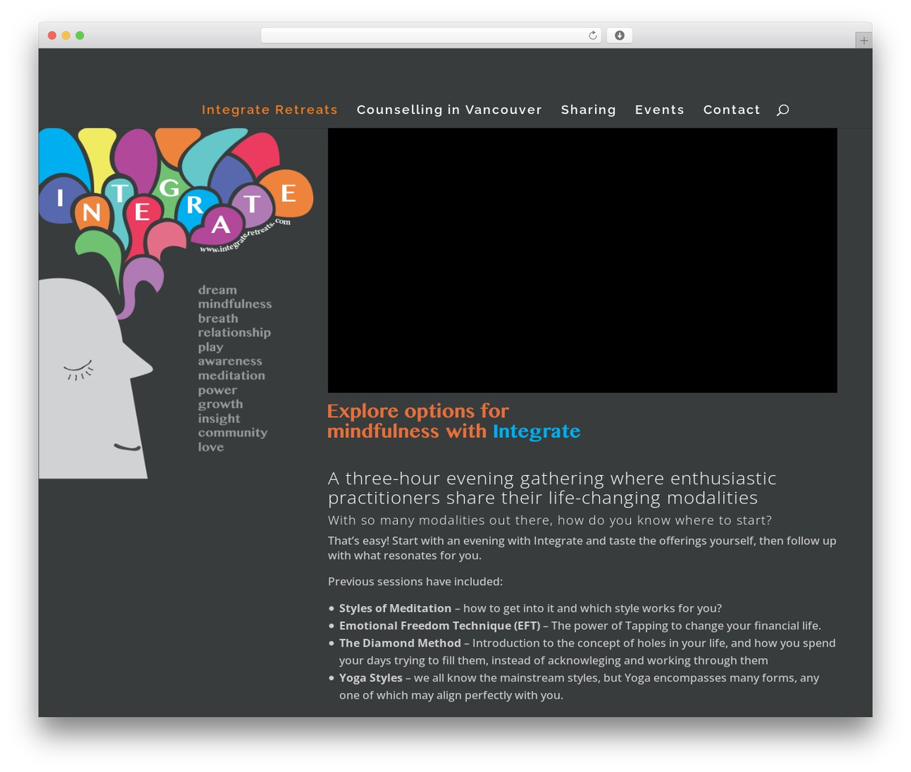 Divi theme WordPress - integrateretreats.com Divi theme WordPress - integrateretreats.com
