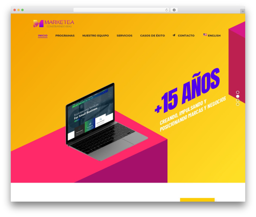 Koral premium WordPress theme - marketea.us