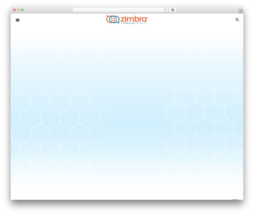 MainTheme WordPress theme - www.zimbra.com