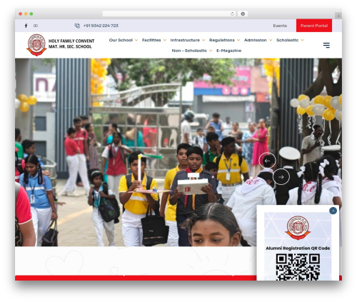 Theme WordPress Edunity - holyfamilyschool.edu.in