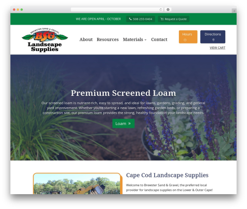 WordPress theme COLEwebdev Child Theme - brewstersandandgravel.com