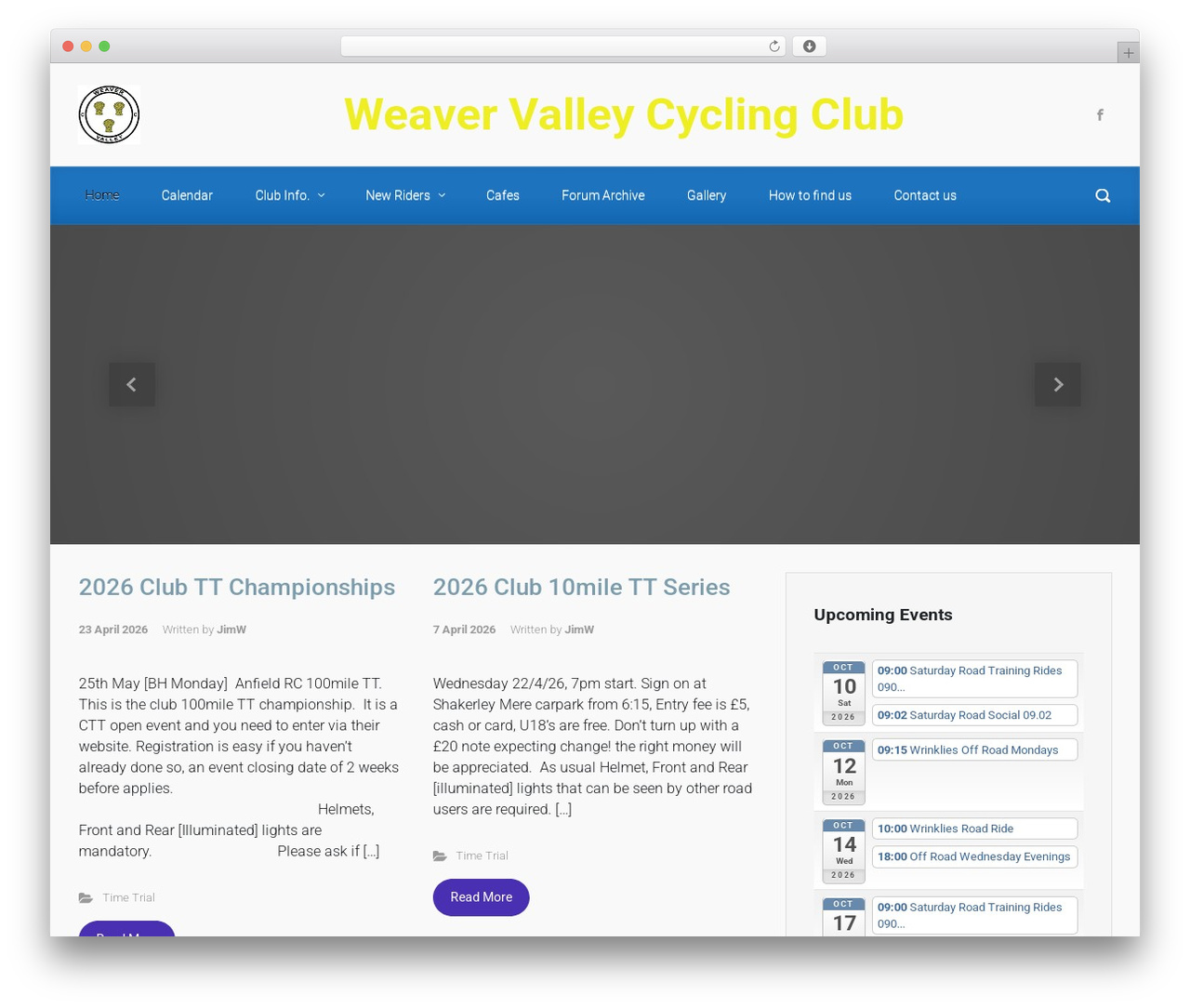 WordPress theme evolve Plus - weavervalleycc.org.uk