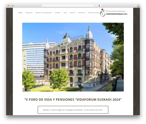 Enfold WordPress theme - vidaforumeuskadi.com
