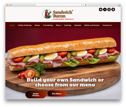 Turbo addons elementor WordPress plugin - www.sandwichbaron.co.za