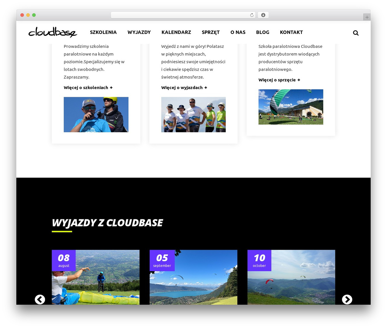 Klippe theme WordPress - cloudbase.pl