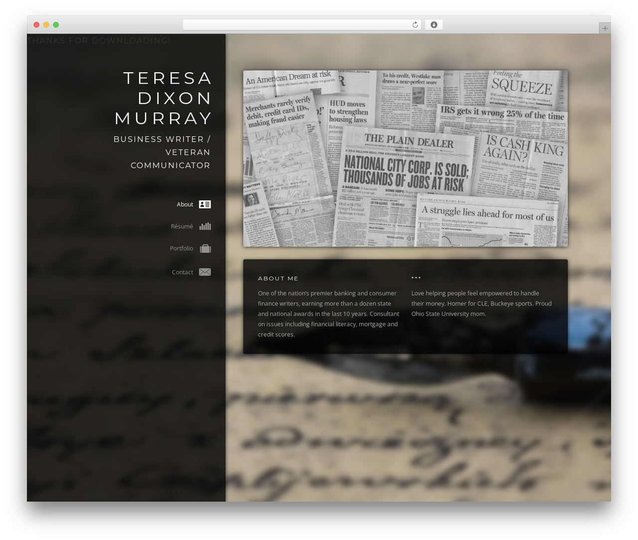 Selfless WP theme - teresadixonmurray.com Selfless WP theme - teresadixonmurray.com