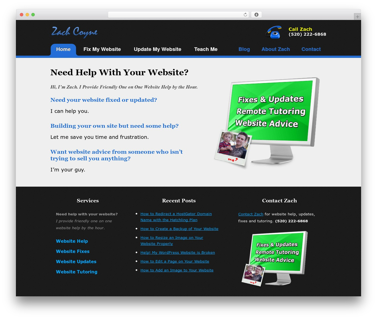 Shape theme WordPress - websitehelpfromzach.com Shape theme WordPress - websitehelpfromzach.com