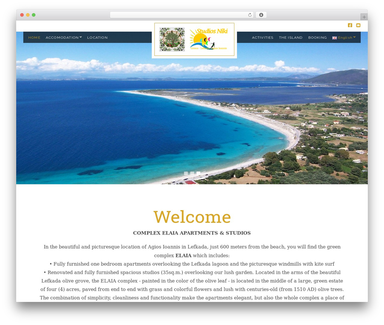 Sun Resort WordPress theme - nikistudioslefkada.com Sun Resort WordPress theme - nikistudioslefkada.com