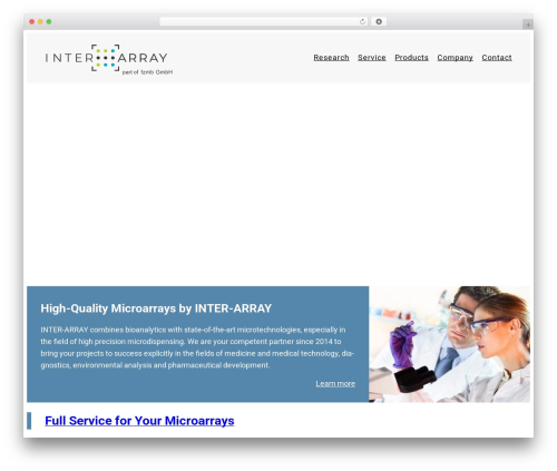 Theme WordPress inter-array - inter-array.com