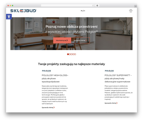 Theme WordPress ajmer - sklejbud.com.pl