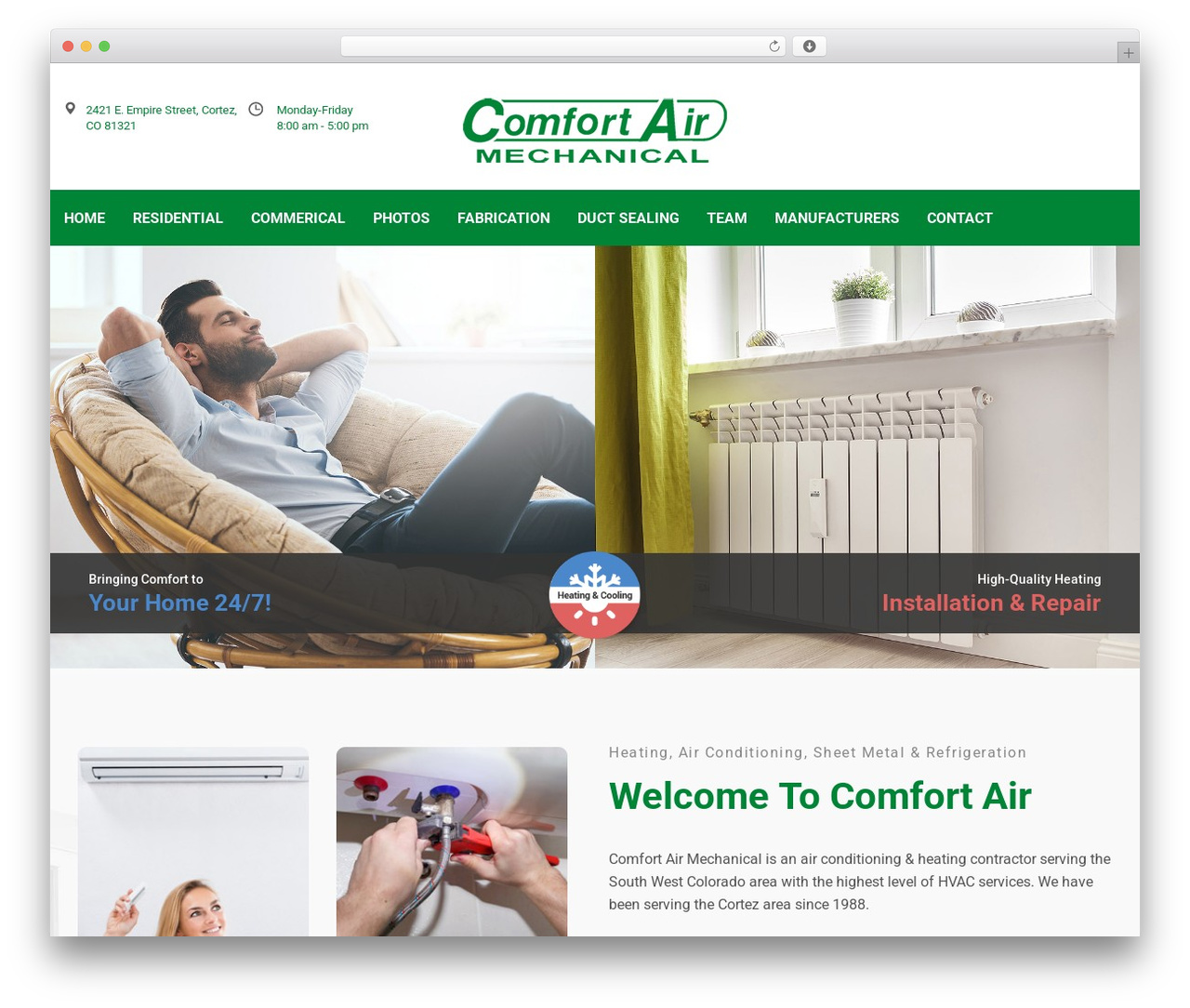 Theme WordPress Heacool - comfortair.co Theme WordPress Heacool - comfortair.co
