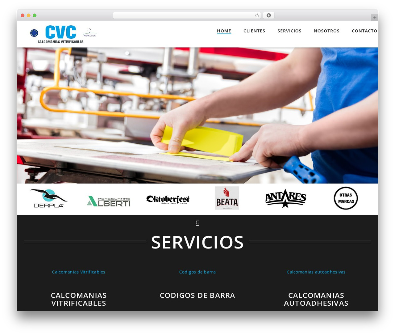 Theme WordPress Integral Pro - calcomaniasvitrificables.com