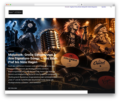 AMP for WP – Accelerated Mobile Pages (accelerated-mobile-pages) free WordPress plugin - matthias-matussek.de