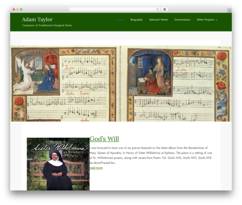 WordPress theme catholiccomposer.com - catholiccomposer.com
