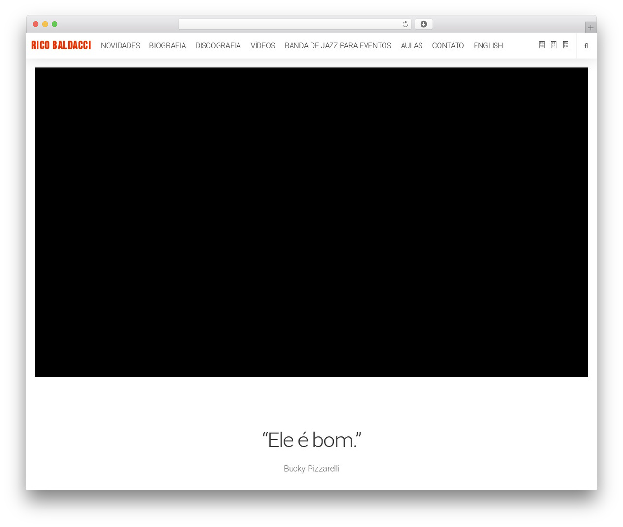 WordPress theme PageLines Framework - ricobaldacci.com