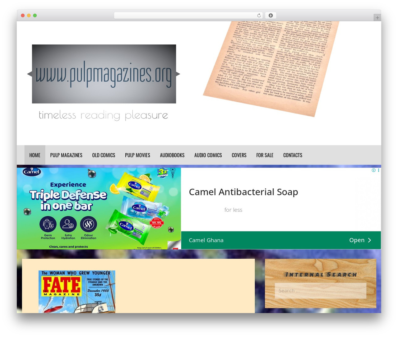 WordPress theme Primer - pulpmagazines.org WordPress theme Primer - pulpmagazines.org