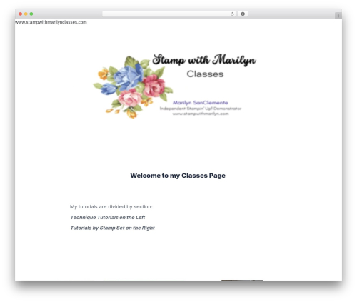 Op cart WordPress plugin - stampwithmarilynclasses.com