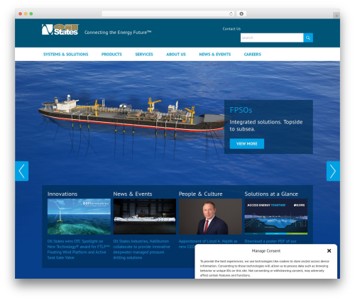 Theme WordPress Savage-Developement WordPress - oilstates.com