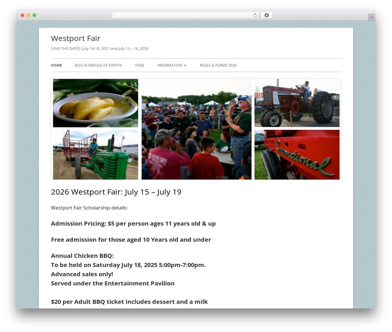 Tiny Framework WP theme - westportfair.com Tiny Framework WP theme - westportfair.com