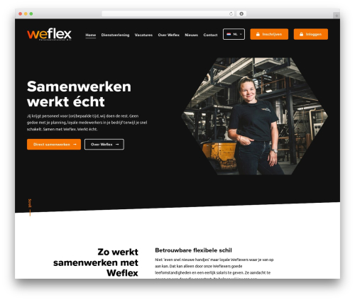 weflex WordPress theme - www.weflex.nl