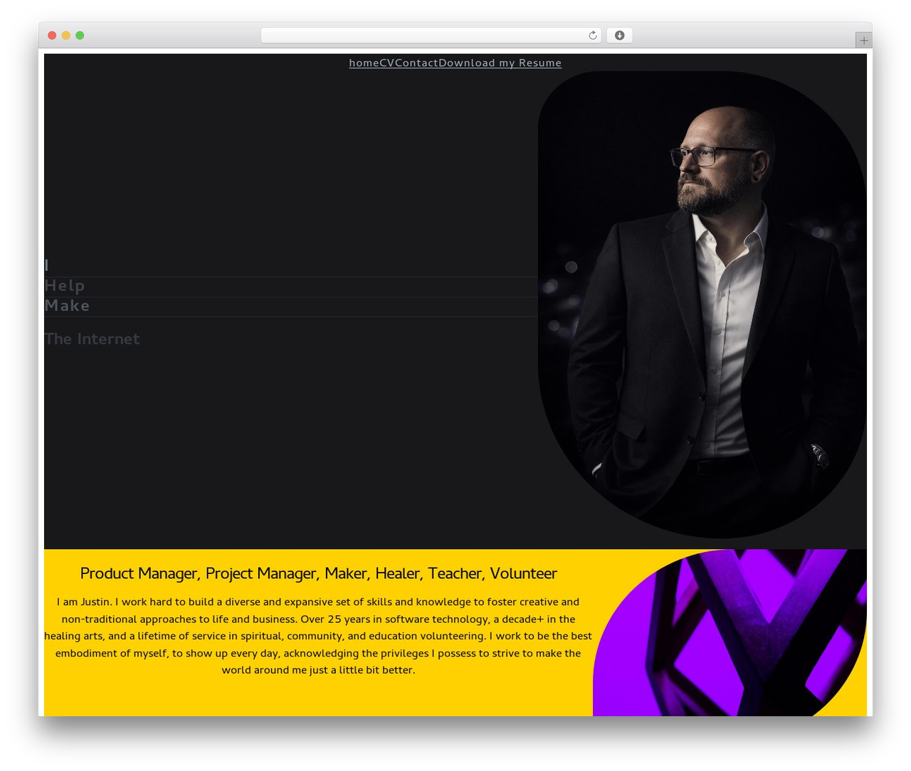 WordPress theme Creative Blocks - justinwellman.com WordPress theme Creative Blocks - justinwellman.com