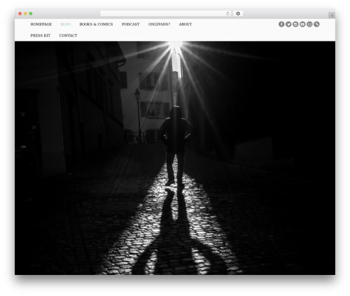 WordPress theme Crescent - cakeniron.com