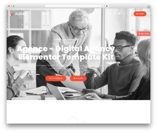 Bosa buy now WordPress plugin - demo.bosathemes.com/agence
