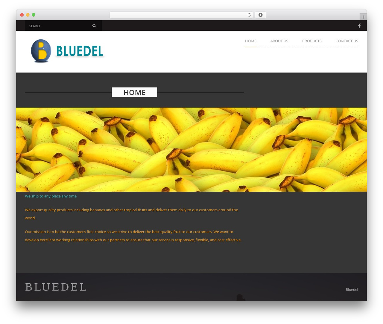 Backyard WordPress theme - bluedel.com