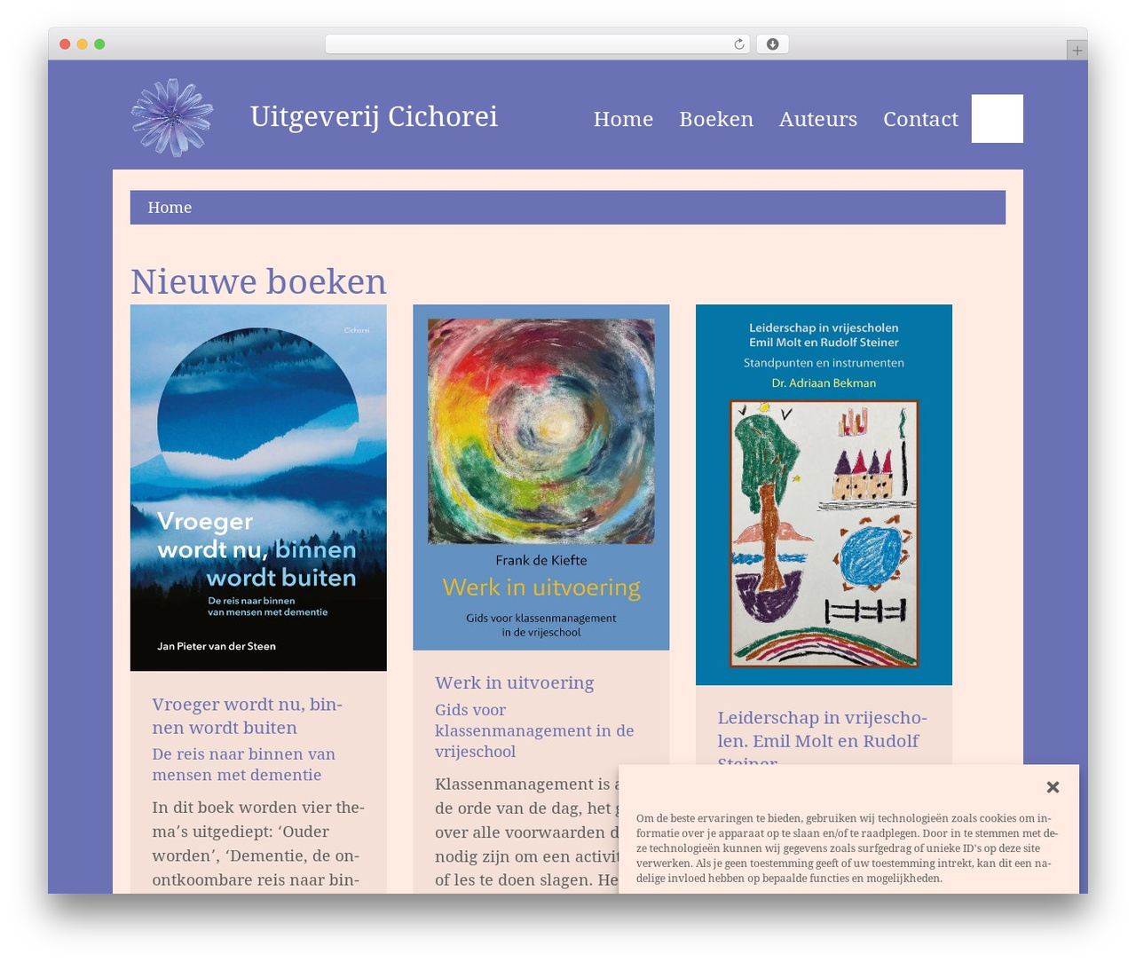 Beaver Builder Theme WordPress theme - uitgeverijcichorei.nl