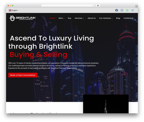 Essential Real Estate (essential-real-estate) free WordPress plugin - brightlinkproperties.ae