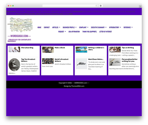 ListMode PRO WordPress theme - wordgogo.com