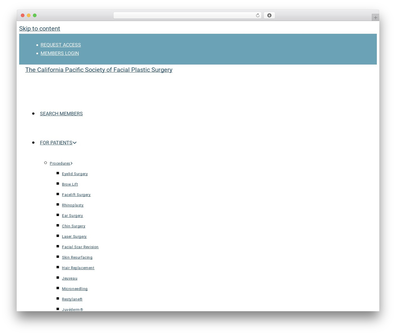 OceanWP WordPress theme - csfps.org