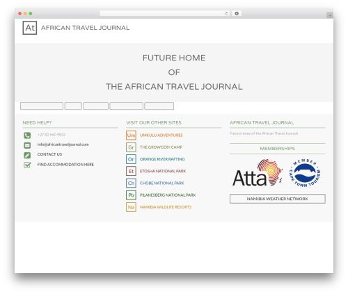 Toolset Starter premium WordPress theme - africantraveljournal.com